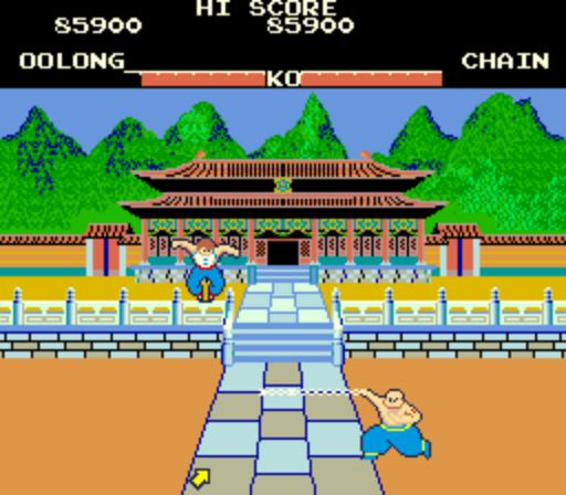 Yie Ar Kung-Fu (set 1) Screenthot 2